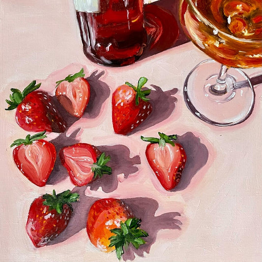 Strawberries and Apertif