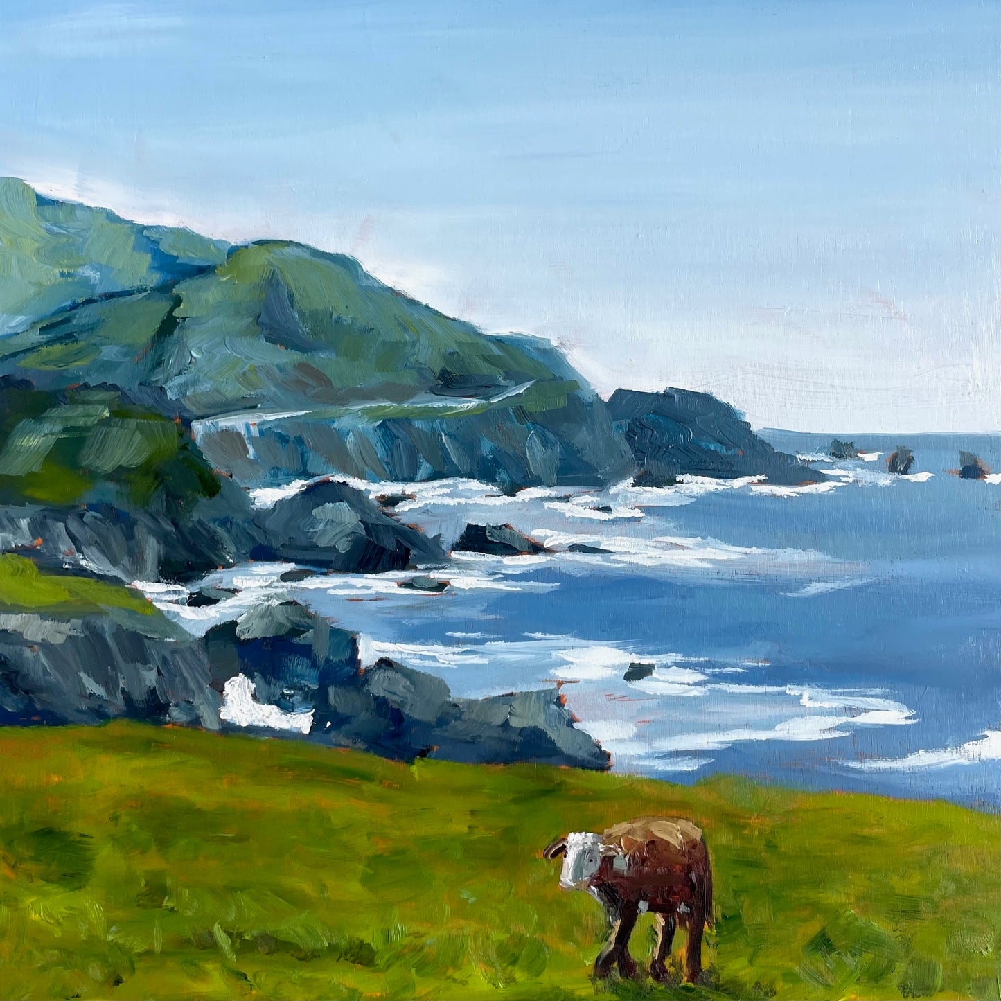 Cow in Big Sur
