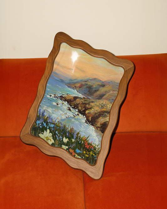 Print of Pastel Coast